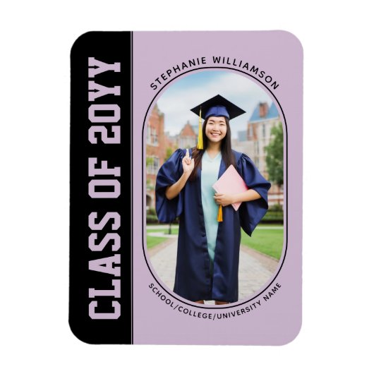 Moderner Uni-Abschluss der Foto School Magnet (Vertikal)