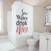 Moderner, unterhaltsamer, kreativer, lustiger Rett Duschvorhang (Beispiel)