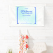 Moderner Unternehmens-Tech-Summit-Event-Banner - 2 Banner (Insitu)