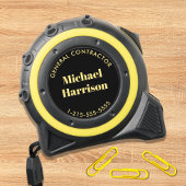 Moderner Unternehmensname Maßband