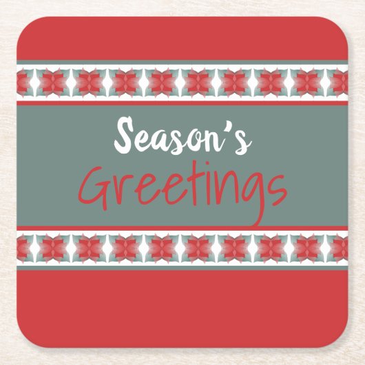 Moderner Untersetzer für Ihren Urlaub (Vorderseite)