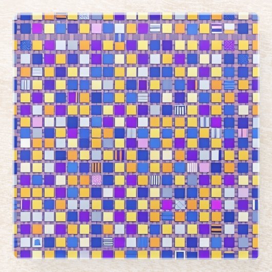 Moderner Untersetzer für Metallgitter (Vorderseite)