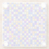 Moderner Untersetzer für Metallgitter (Rückseite)