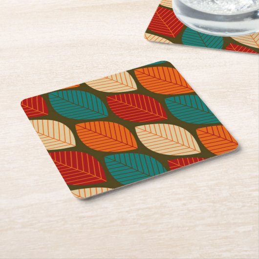 Moderner Untersetzer "Leaf" aus der Mitte des Jahr (angewinkelt)