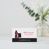 Moderner Urheber-bewegliche Visitenkarte (Stehend Vorderseite)