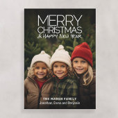 Moderner Urlaub - Frohe Weihnachten HNY Volles Fot