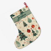 Moderner Urlaub im Mittelalter Großer Weihnachtsstrumpf (Rückseite (Hängend))