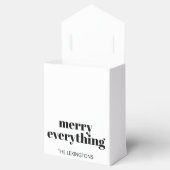 Moderner Urlaub Minimalistisch Merck alles Geschenkschachtel (Geöffnet)