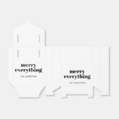 Moderner Urlaub Minimalistisch Merck alles Geschenkschachtel (Ungefaltet)