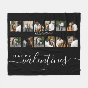 Moderner Valentinstag für individuell gestaltete  Fleecedecke