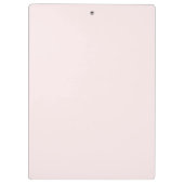 Moderner Valentinstag Personalisiertes Doppelzimme Klemmbrett (Rückseite)