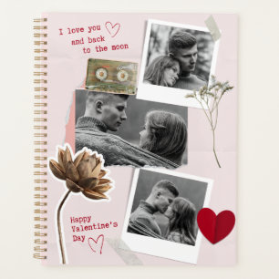 Moderner Valentinstag Personalisiertes Doppelzimme Planer