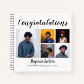 Moderner Vater | 5 FOTO ABSCHLUSS Notizblock (Vorderseite)