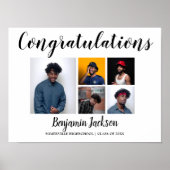 Moderner Vater | 5 FOTO ABSCHLUSS Poster (Vorne)