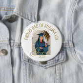 Moderner Vater des Grad Custom Foto Boho Button (Beispiel)
