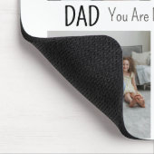 Moderner Vater, du bist mein Superheld Foto-Collag Mousepad (Ecke)