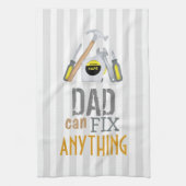 Moderner Vater Einfaches Tool Männerbehebung Geschirrtuch (Vertikal)