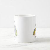 Moderner Vater Einfaches Tool Männerbehebung Kaffeetasse (Mittel)