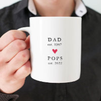 Moderner Vater | Pop Jahr Osten. Tasse