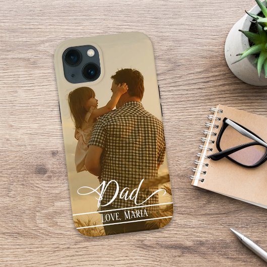 Moderner Vater Stilvolles Foto Trendy Case-Mate iPhone Hülle