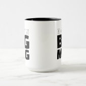 Moderner Vaters großer Becher Vatertag Tasse (Zentrum)