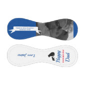 Moderner Vatertag Vater Foto Bär Baseball (Paneele)