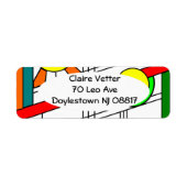 Moderner verklebter Glass-Look (Vorne)