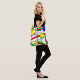 Moderner verklebter Glass-Look Tasche