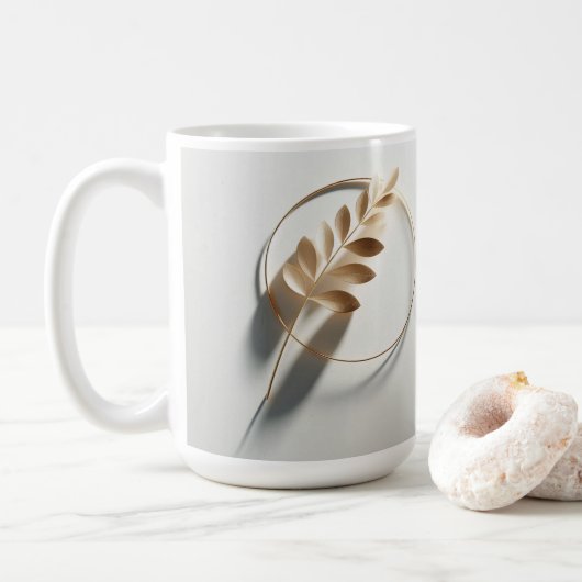 Moderner Verlassen Ästhetischer Kaffee/Tasse/Tasse Kaffeetasse (Mit Donut)