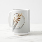 Moderner Verlassen Ästhetischer Kaffee/Tasse/Tasse Kaffeetasse (Vorderseite Links)