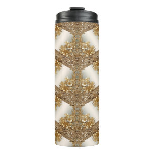 Moderner Verzierter Blumenwäscher Thermosbecher