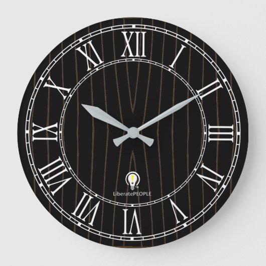 Moderner verzierter Kauf der Wanduhr-Designer#10 Große Wanduhr (Vorderseite)