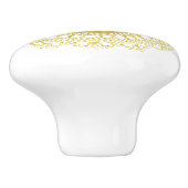 Moderner viktorianischer keramikknauf (Seitenansicht)