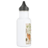 moderner vintage französischer Gemüsegarten Edelstahlflasche (Links)