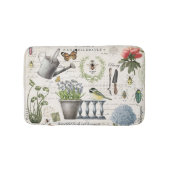 Moderner Vintager Bauernhof Badematte (Vorderseite)