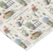 Moderner Vintager Bauernhof Tischdecke (Schrägansicht)