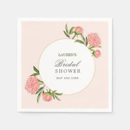 Moderner Vintager Brautparty-Cocktail Napki Serviette