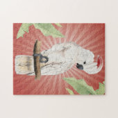 moderner Vintager Cockatoo Puzzle (Horizontal)