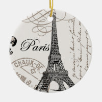 moderner Vintager Eiffel-Turm