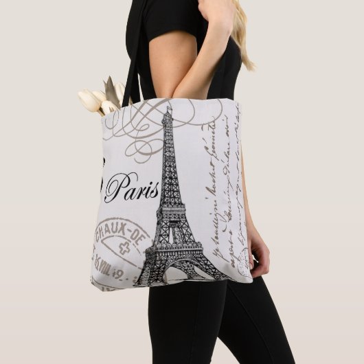MODERNER VINTAGER EIFFEL-TURM TASCHE (Von Nahem)