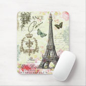 moderner Vintager Franzoseeiffel-Turm Mousepad (Mit Mouse)