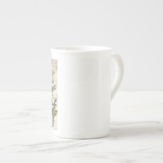 moderner Vintager französischer Gemüsegarten Porzellantasse (Vorderseite Rechts)