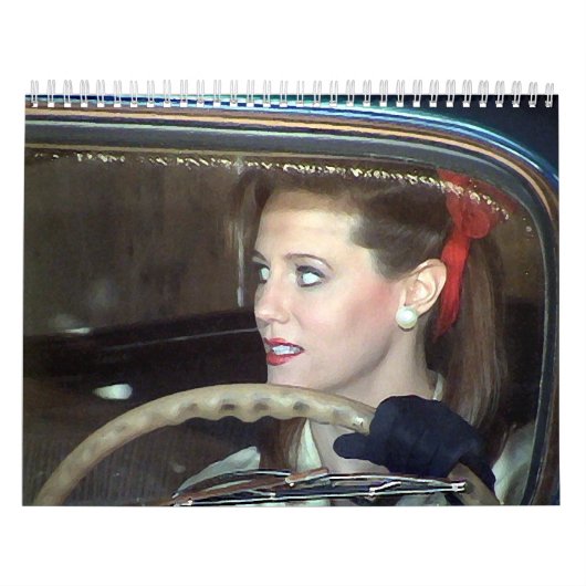 Moderner Vintager Frauen KALENDER (Titelbild)