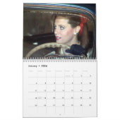 Moderner Vintager Frauen KALENDER (Jan 2026)