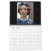 Moderner Vintager Frauen KALENDER (Mär 2027)