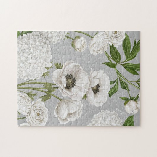 Moderner Vintager Garten im Bauernhaus Puzzle (Horizontal)