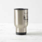 moderner Vintager Getreideweine Reisebecher (Mittel)