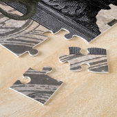 Moderner Vintager Halloween-Garten Puzzle (Seite)