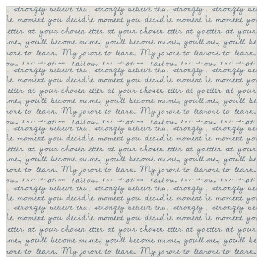 Moderner Vintager Hintergrund mit Skripttext Stoff (Nahaufnahme)