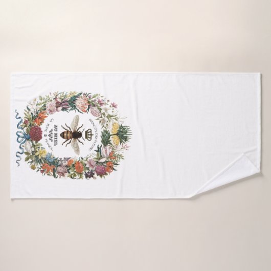 MODERNER VINTAGER KÖNIGCHEN BADEHANDTUCH (Badehandtuch)